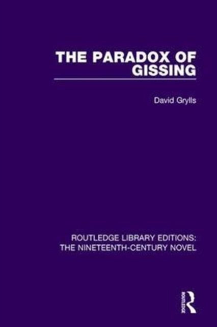 Book cover of: Paradox of Gissing. By: David Grylls