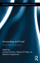 Book cover of: Accounting and Food. By: Massimo Sargiacomo