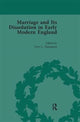 Book cover of: Marriage and Its Dissolution in Early Modern England, Volume 4. By: Torri L. Thompson