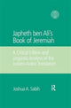 Book cover of: Japheth ben Ali's Book of Jeremiah. By: Joshua A. Sabih