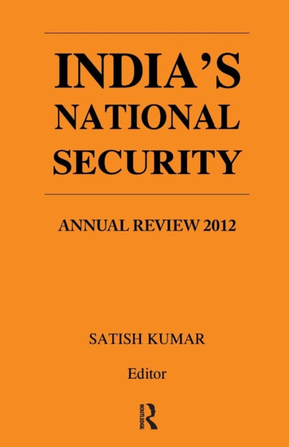 Book cover of: India’s National Security. By: Satish Kumar