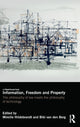 Book cover of: Information, Freedom and Property. By: Mireille Hildebrandt