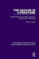 Book cover of: Savage in Literature. By: Brian V. Street