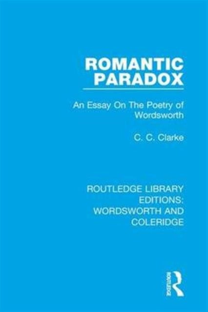 Book cover of: Romantic Paradox. By: C. C. Clarke