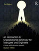 Book cover of: Introduction to Organisational Behaviour for Managers and Engineers. By: Paul Duncan Kitchin