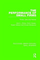 Book cover of: Performance of Small Firms. By: David J. Storey