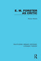 Book cover of: E. M. Forster as Critic. By: Rukun Advani