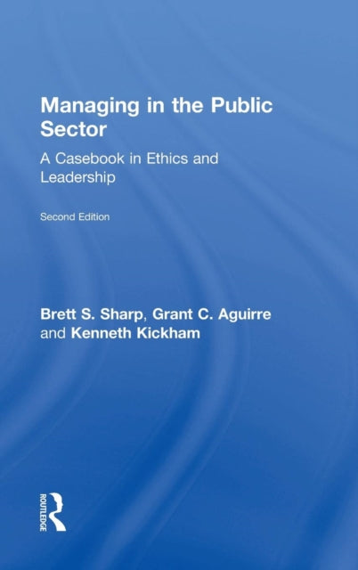 Book cover of: Managing in the Public Sector. By: Brett Sharp