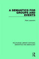 Book cover of: Semantics for Groups and Events. By: Peter Lasersohn