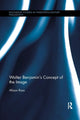 Book cover of: Walter Benjamin's Concept of the Image. By: Alison Ross
