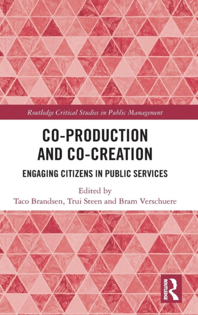 Book cover of: Co-Production and Co-Creation