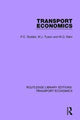 Book cover of: Transport Economics. By: P. C. Stubbs