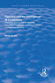 Book cover of: Planning and the Intelligence of Institutions. By: Enrico Gualini