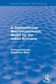 Book cover of: Disequilibrium Macroeconometric Model for the Indian Economy. By: Kaliappa Kalirajan