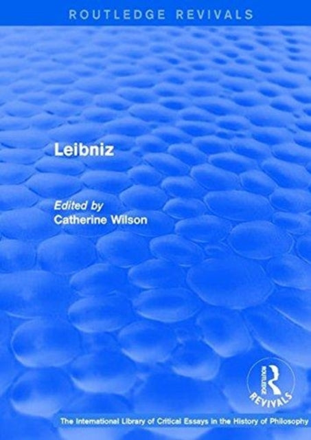 Book cover of: Revival: Leibniz (2001). By: Catherine Wilson