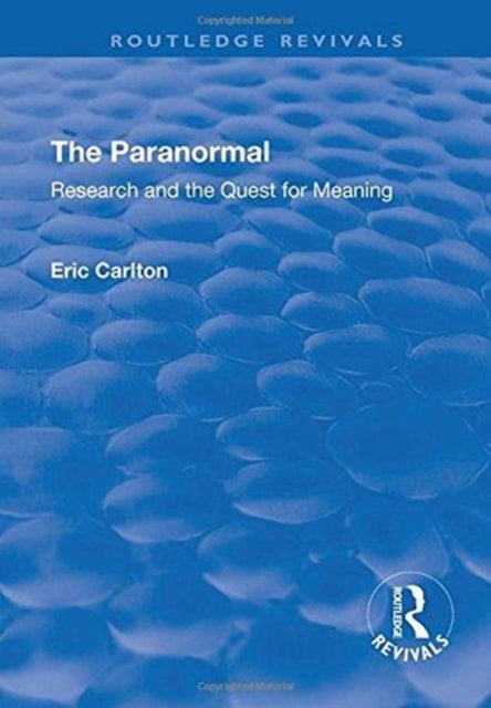 Book cover of: Paranormal. By: Eric Carlton