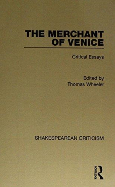 Book cover of: Merchant of Venice. By: Thomas Wheeler