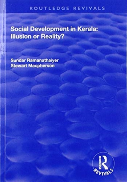 Book cover of: Social Development in Kerala. By: Sundar Ramanathaiyer