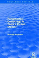 Book cover of: Parliamentary Democracy. By: Nicholas Hopkinson