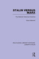 Book cover of: Stalin Versus Marx. By: Klaus Mehnert