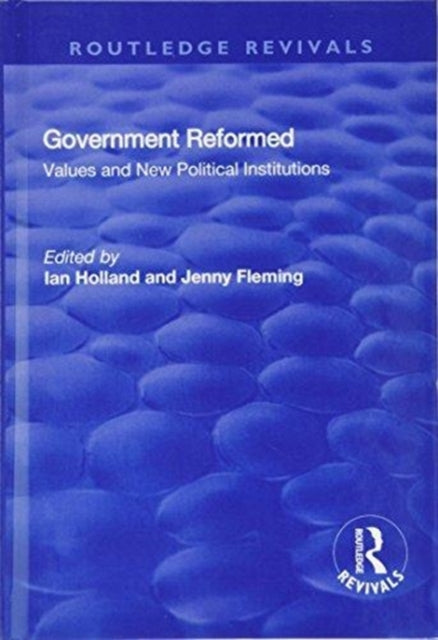 Book cover of: Government Reformed. By: Jenny Fleming