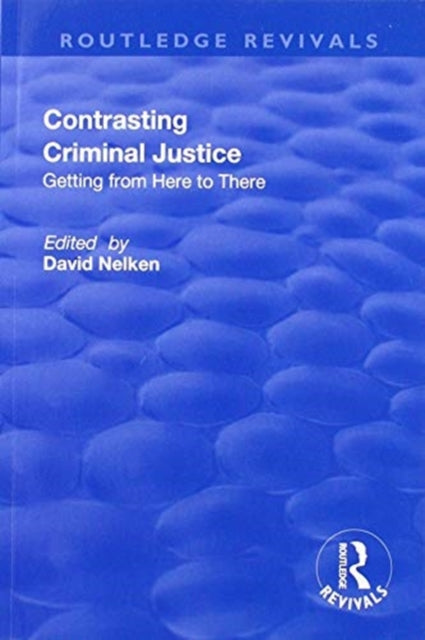 Book cover of: Contrasts in Criminal Justice