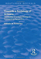 Book cover of: Towards a Sociology of Artisans. By: Sokratis M. Koniordos