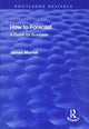 Book cover of: How to Forecast: A Guide for Business. By: James Morrell