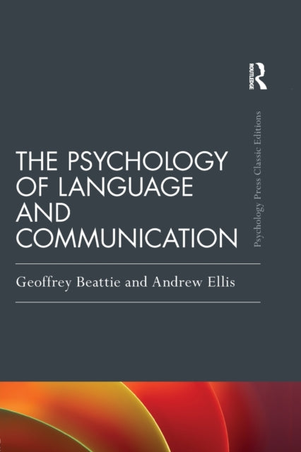Book cover of: Psychology of Language and Communication. By: Geoffrey Beattie