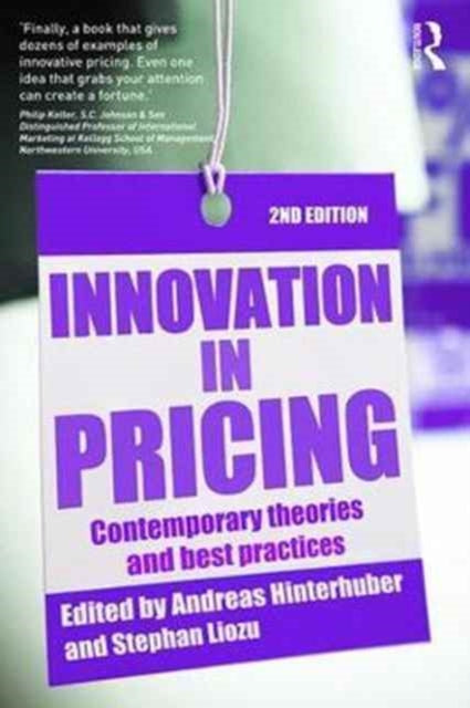 Book cover of: Innovation in Pricing. By: Andreas Hinterhuber