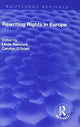 Book cover of: Rewriting Rights in Europe. By: Linda Hancock