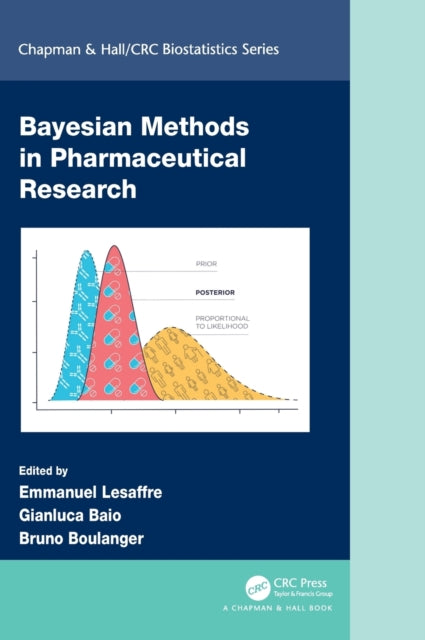 Book cover of: Bayesian Methods in Pharmaceutical Research. By: Emmanuel Lesaffre