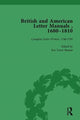 Book cover of: British and American Letter Manuals, 1680-1810, Volume 3. By: Eve Tavor Bannet