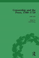 Book cover of: Censorship and the Press, 1580-1720, Volume 3. By: Geoff Kemp