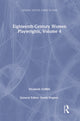 Book cover of: Eighteenth-Century Women Playwrights, vol 4. By: Derek Hughes