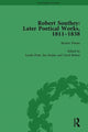 Book cover of: Robert Southey: Later Poetical Works, 1811–1838 Vol 1. By: Tim Fulford
