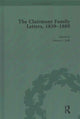 Book cover of: Clairmont Family Letters, 1839 - 1889. By: Sharon Joffe