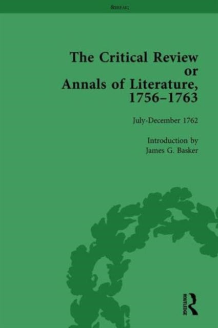 Book cover of: Critical Review or Annals of Literature, 1756-1763 Vol 14. By: James G. Basker