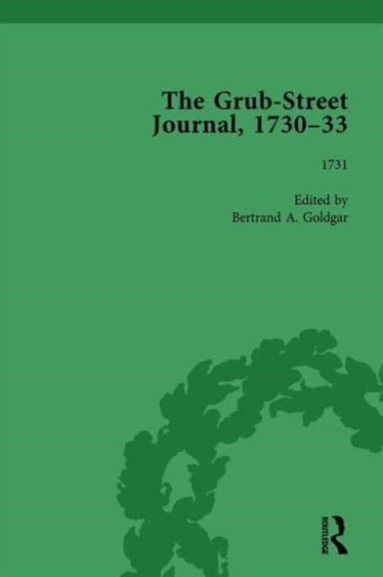 Book cover of: Grub Street Journal, 1730-33 Vol 2. By: Bertrand A. Goldgar