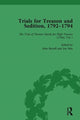 Book cover of: Trials for Treason and Sedition, 1792-1794, Part I Vol 2. By: John Barrell