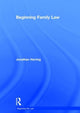 Book cover of: Beginning Family Law. By: Jonathan Herring