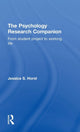 Book cover of: Psychology Research Companion. By: Jessica S. Horst