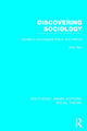 Book cover of: Discovering Sociology (RLE Social Theory). By: John Rex