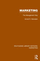 Book cover of: Marketing (RLE Marketing). By: Arnold K. Weinstein
