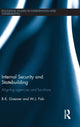 Book cover of: Internal Security and Statebuilding. By: B. K. Greener