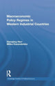 Book cover of: Macroeconomic Policy Regimes in Western Industrial Countries. By: Hansjorg Herr
