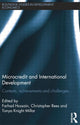 Book cover of: Microcredit and International Development. By: Farhad Hossain