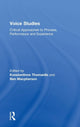 Book cover of: Voice Studies. By: Konstantinos Thomaidis