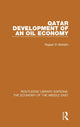 Book cover of: Qatar (RLE Economy of Middle East). By: Ragaei el Mallakh