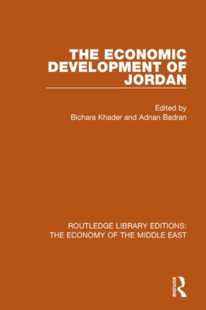 Book cover of: Economic Development of Jordan (RLE Economy of Middle East). By: Adnan Badran